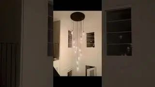Raindrop Linear Chandelier