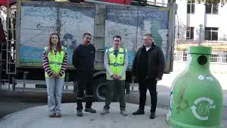 Tire’de Cam Atıklar Geri Dönüşüm İçin Toplanıyor