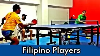 Filipino Table Tennis Players From Cebu Philippines