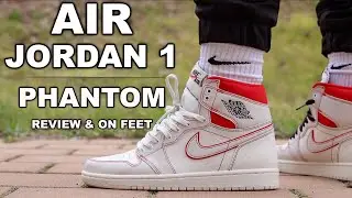 AIR JORDAN 1 RETRO HIGH OG PHANTOM EARLY DETAILED REVIEW! *WATCH BEFORE BUY*