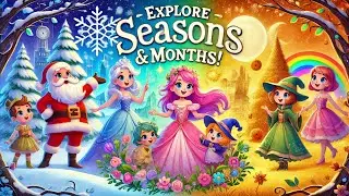 Discover Seasons & Months &ndash; A Magical Song for Kids!