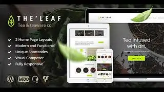 TheLeaf - Tea Production Company & Online Tea Shop WordPress Theme | Themeforest Website Templates