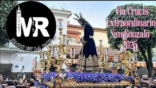 Vía Crucis Extraordinario del Señor del Soberano Poder ante Caifás de San Gonzalo en 2025.