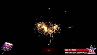NEW FOR 2026 - A9248 USA 250 SPARKLER - Starget Brand from Pyromooi Fireworks Ltd