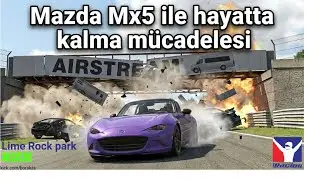 İracing Mazda Mx-5  Lime Rock park Last to First Challenge!!!  (1K to 2K rating )
