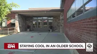 Students, faculty fight to stay cool in an older school