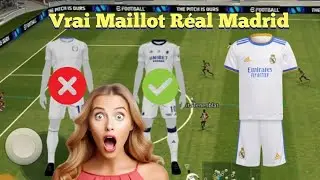 Comment Avoir Toutes les vrai Maillot et Logo des &eacute;quipes Sur Efootball Mobile 2024 | Bibzo_Gaming