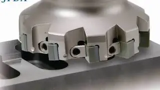 [NTK Cutting Tools India] High speed milling with ceramics insert  ''JFDX''