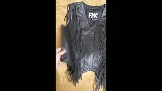 Leather Biker Vest at Tiedemann Globe