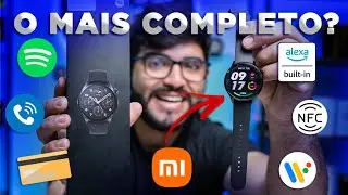 CHEGOU! Xiaomi Watch S1 PRO!  Relógio MAIS COMPLETO que ela JÁ LANÇOU!