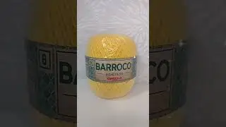 Barroco maxcolor amarelo can&aacute;rio 😍😍🧶🤭🤭#barroco #artesanato#croch&ecirc; #artesanato