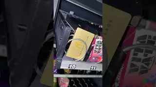 Goldkarte im Snackautomat 🤯