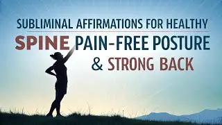 Subliminal Affirmations for Healthy Spine | Pain-Free Posture & Strong Back