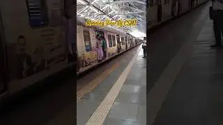 Mumbai Life Line Arriving  #CSMT #MumbaiLocal #LocalTrain #IndianRailways #MumbaiVibes #TrainArrival