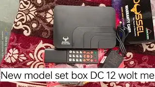 New free dish setup Box // dd free dish card with 12v supply // Engineer Vikas Sahu