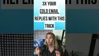 3x your cold email replies with this trick!