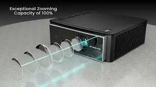 1st in India Auto incline O9 Zen Egate Projector