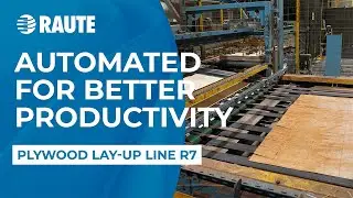 Maximize Mill Efficiency with the Plywood Lay-up Line R7: The Future of Automation!