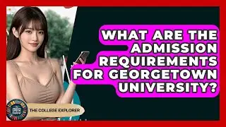 What Are The Admission Requirements For Georgetown University? - The College Explorer