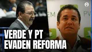 PT y Verde evaden hablar de reforma electoral; dan prioridad a unidad del país por Trump
