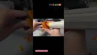 The whole process of making the Japanese round knife model.