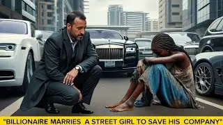 Arab Billionaire CEO Marries African Street Girl to Save His Empire… But She Wasn’t Who He Thought!