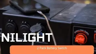 🔌⚡ Nilight Heavy-Duty Battery Disconnect Switch | 12&ndash;48V Power Cut & Safety Control