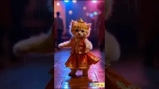 Beautiful Cat Dance and Baby Laughing 🥰 #shorts #catvideos #babylaughing #catdance #babyvideos