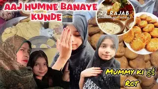 Aaj humne banaye kunde masha Allah🕋