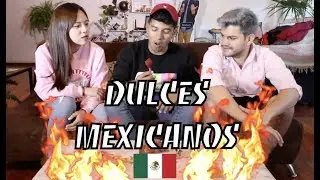 PROBANDO DULCES MEXICANOS!! feat. Jeks Coreana, Benshorts