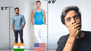 Why Are Indians Shorter Than Americans and Europeans? 🤔 | Be Nice #HeightFacts #Science