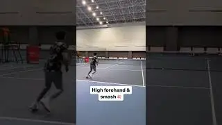 Smash with power! Nisplay for forehand practice #tennislovers