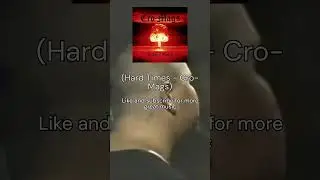 Day-22 (Hard Times - Cro-Mags) #metal #music