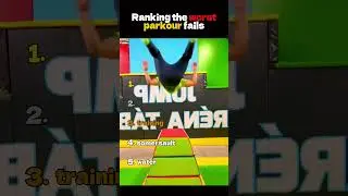 Parkour Gone Wrong: Top 5 Fails! 📉💥 #shorts #parkour #fail #memes #funnyfails #sports #prank
