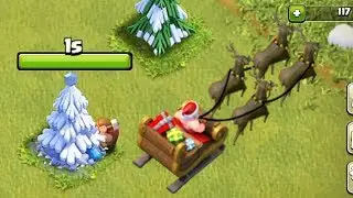 DECEMBER UPDATE 2017 WHAT HEPPEN IF U REMOVE THE X MAS TREE IN CLASH OF CLAN