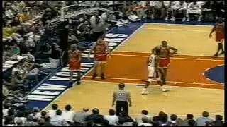 One of The Nastiest Blocks by Denis Rodman on Patrick Ewing