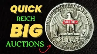 2025 BIG AUCTION&ndash;RETIRE IF YOU FIND THIS EXPENSIVE WASHINGTON QUARTER! ONE COIN COULD MAKE YOU RICH!