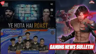 Free Fire Max | GodLike Esports Pokemon Unite Champions | BGMI Roast Battle Winners | Gaming News