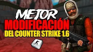 LA MEJOR MODIFICACIÓN DE COUNTER STRIKE 1.6 |  CROSSHAIR Editor / POV Editor / INSPECIONAR ARMA 💀