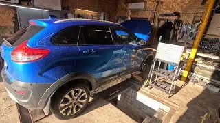 Lada Xray Cross на ремонте грм, тормоза