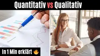 Was ist quantitative / qualitative Forschung in 60 Sekunden?