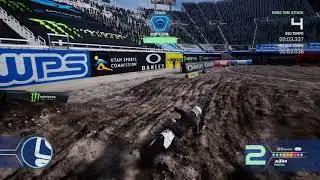 Supercross 4 v&iacute;deo game - SLC 12 Xbox series NG - 🔥49.699 fast lap 🇧🇷
