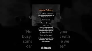 If you ask her out #alphamentality #alpha #advice #mindsetmotivation