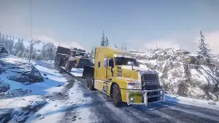 Prueba Extrema Completa Con Mack Anthem Transportndo Pesado Camion Berliet - SnowRunner Heavy Cargo