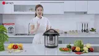 Hướng dẫn sử dụng nồi áp suất điện Elmich 1809 | Cách dùng nồi áp suất đơn giản và an toàn