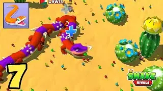 Snake Rivals | Walkthrough Gameplay | Part-7 | (Android, iOS)