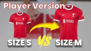 iJersey.net | Liverpool Home Player Version 2023/24 - S vs M Difference | Unboxing Review 4K HQ