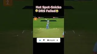 DRS Failed | Hotspot snicko | Rc22 New Update#rc22 #viral #trending #shorts