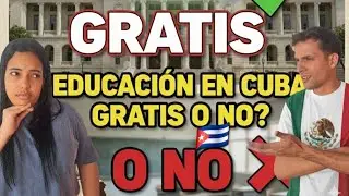 La educación en Cuba es gratis pero imposible 🥺. Me fui a México sin ser profesional 😬.