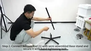 Pool Cartridge Filter Cleaning System Stand Assembling Instruction